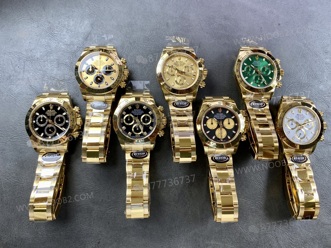 Replika 4130 mekanizmasının gelişim tarihi – BT Factory Rolex Daytona çikolata kadran gerçek çekim fotoğrafları — 1. fotoğraf