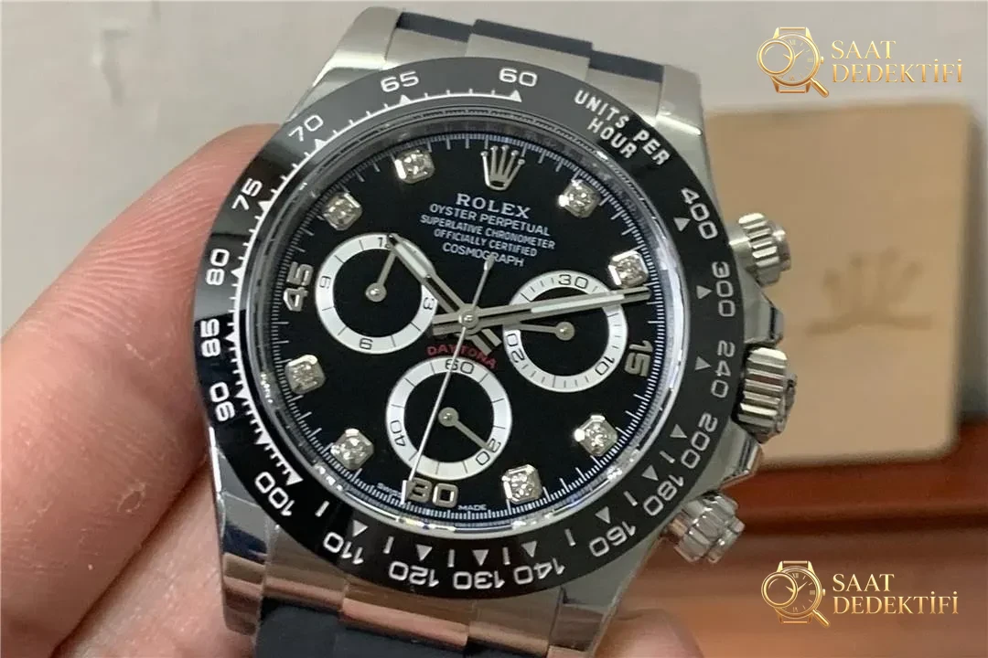 Replika 4130 mekanizmasının gelişim tarihi – BT Factory Rolex Daytona çikolata kadran gerçek çekim fotoğrafları - Bilezik Bakla Ayrımı ve Pim Yapısı