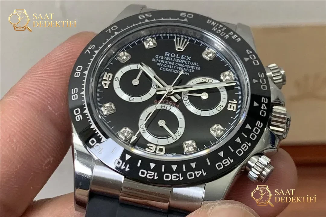 Replika 4130 mekanizmasının gelişim tarihi – BT Factory Rolex Daytona çikolata kadran gerçek çekim fotoğrafları - Toka İçi Mikro Ayar Mekanizması