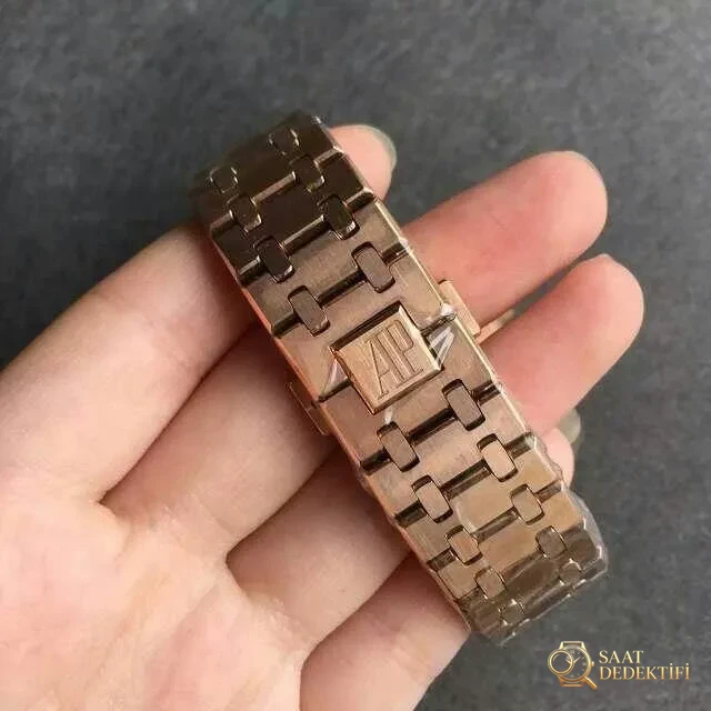 Audemars Piguet Full Roze Altın Bilezik