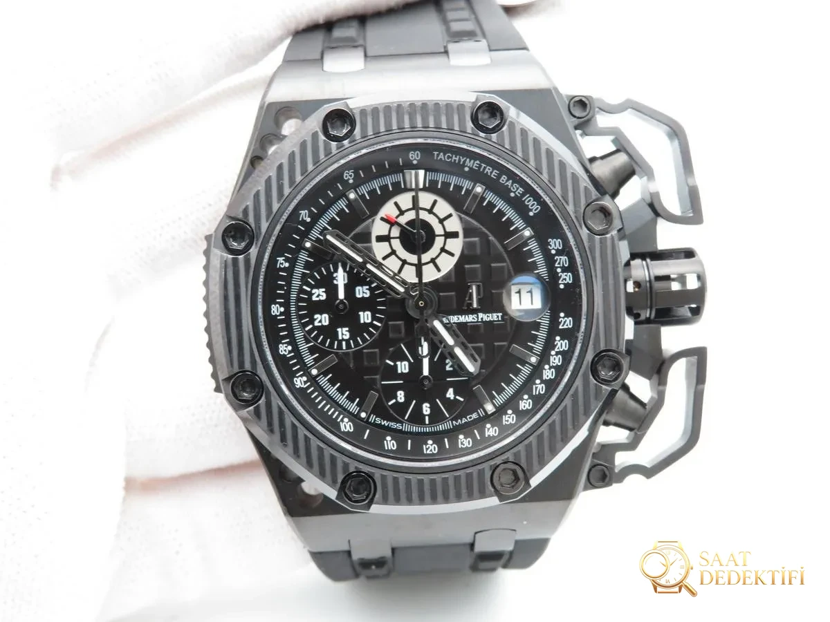 3126, Audemars Piguet, Ceramic, DLC, Rubber, Survivor