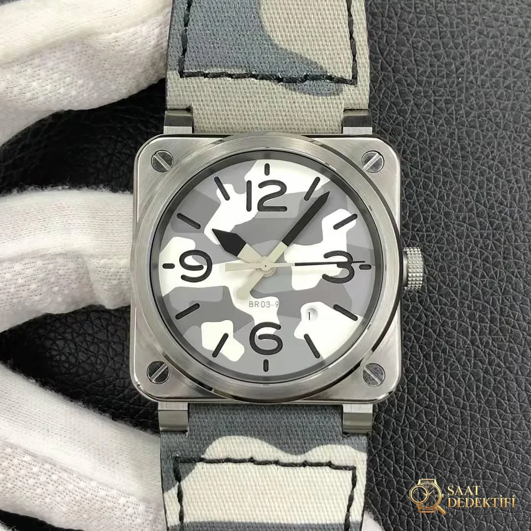 Bell & Ross Replika Saat İncelemesi - Ön Görünüm ve Kasa Tasarımı
