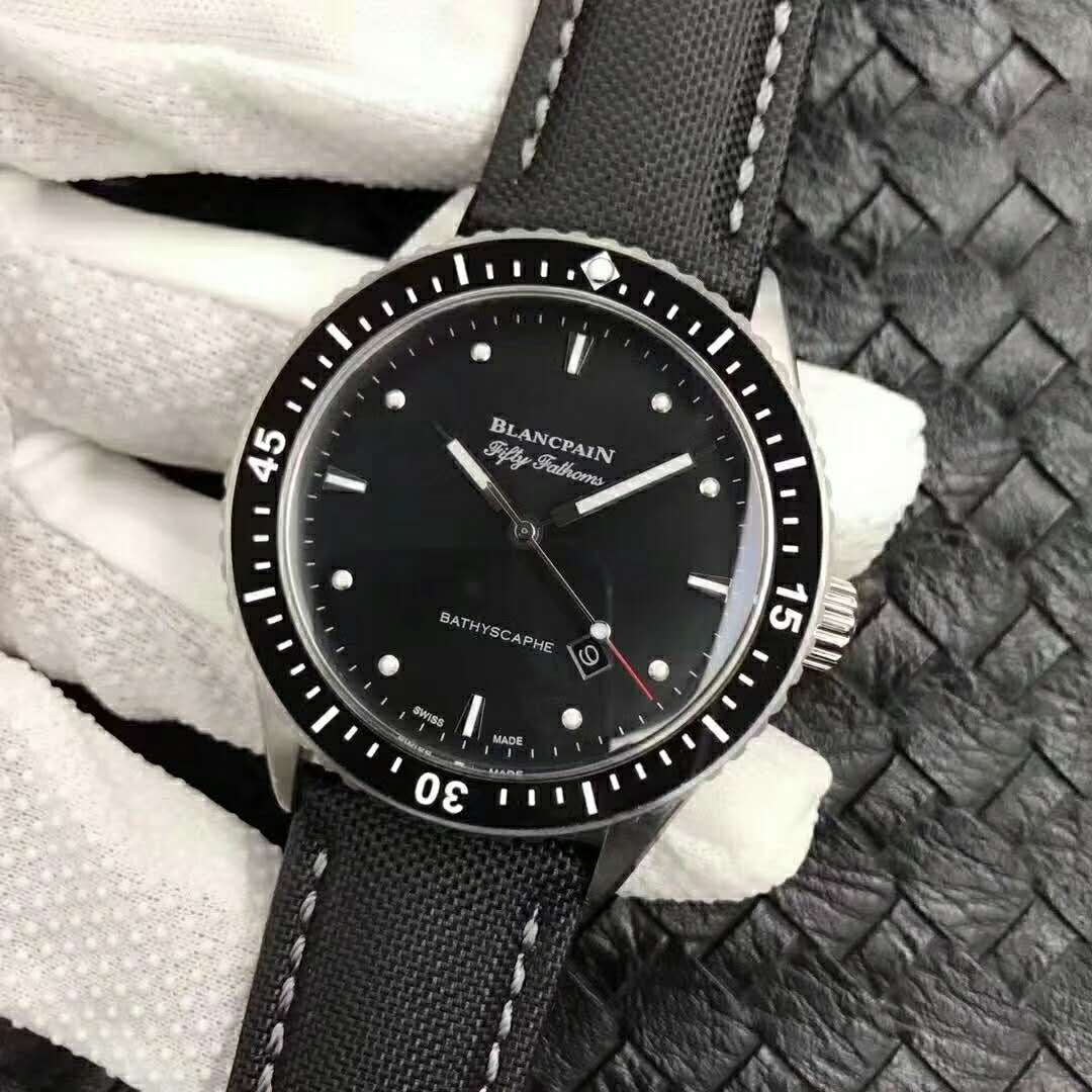 Blancpain Fifty Fathoms Bathyscaphe Siyah