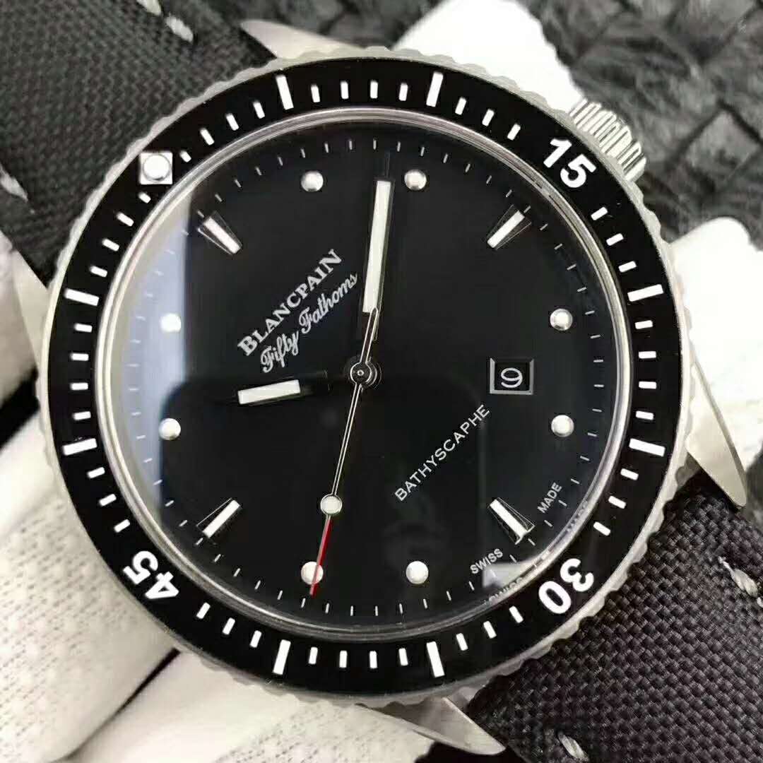 Blancpain Bathyscaphe Siyah Kadran