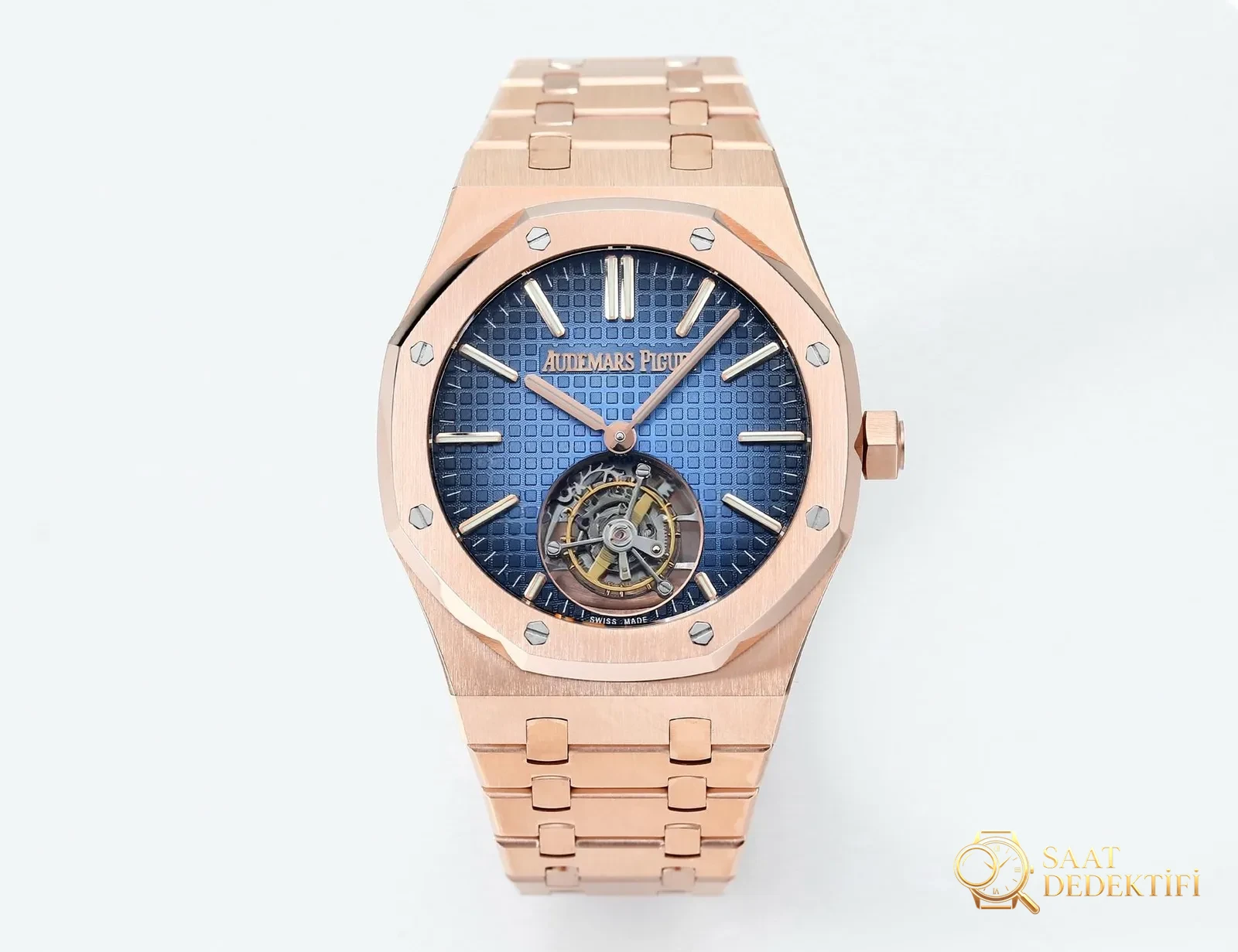 Replika dünyasının zirve yapımı! BBS Factory 2025 gururla sunar — Audemars Piguet Royal Oak otomatik kurulumlu uçan tourbillon kol saati - Kasa Profili ve Kurma Kolu İncelemesi