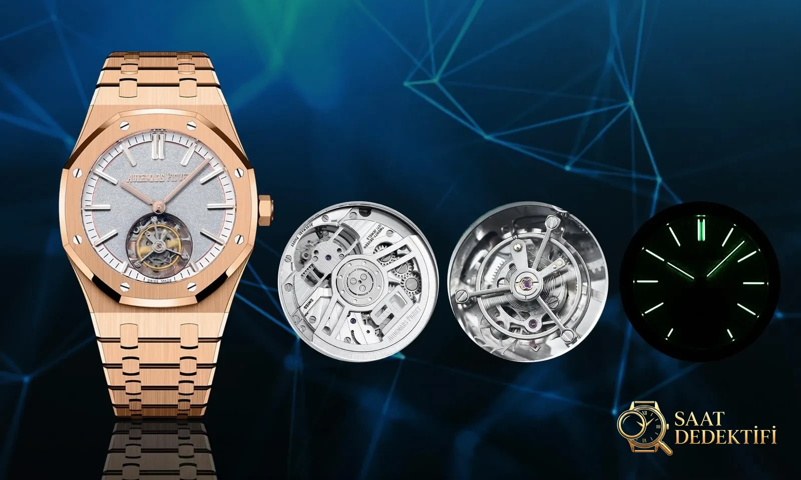 Replika dünyasının zirve yapımı! BBS Factory 2025 gururla sunar — Audemars Piguet Royal Oak otomatik kurulumlu uçan tourbillon kol saati - Bilek Üzerinde Duruş ve Ergonomi