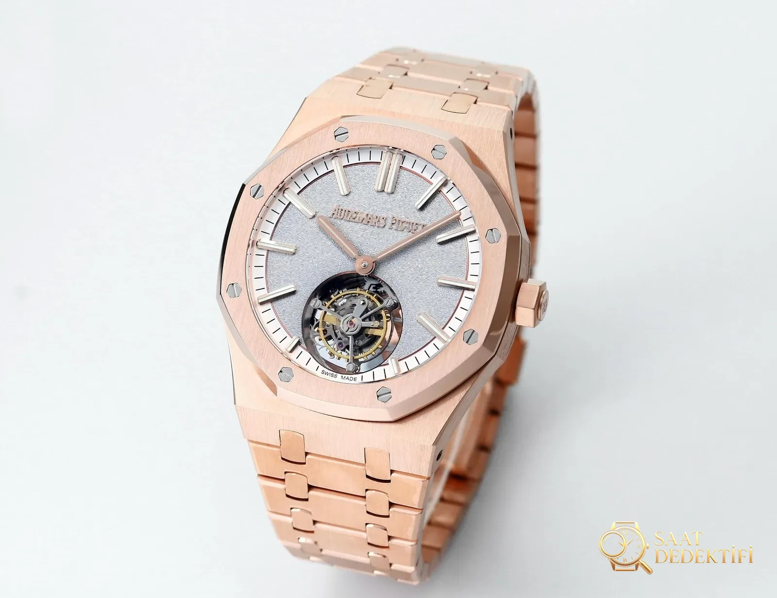 Replika dünyasının zirve yapımı! BBS Factory 2025 gururla sunar — Audemars Piguet Royal Oak otomatik kurulumlu uçan tourbillon kol saati - Kronograf Düğmeleri ve Basış Hissiyatı