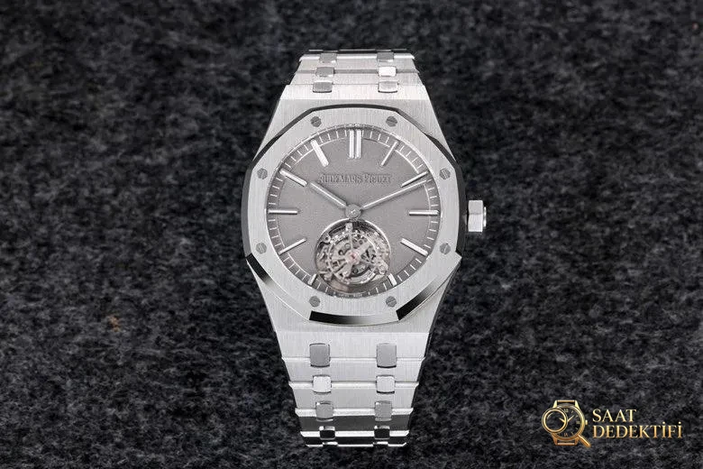 Replika dünyasının zirve yapımı! BBS Factory 2025 gururla sunar — Audemars Piguet Royal Oak otomatik kurulumlu uçan tourbillon kol saati - Kasa Profili ve Kurma Kolu İncelemesi