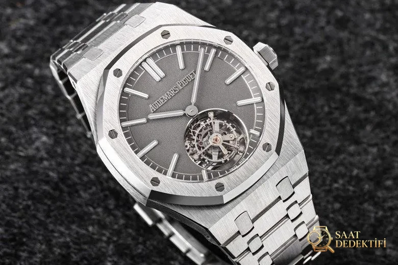 Replika dünyasının zirve yapımı! BBS Factory 2025 gururla sunar — Audemars Piguet Royal Oak otomatik kurulumlu uçan tourbillon kol saati - Bilezik, Toka ve Klips Mekanizması