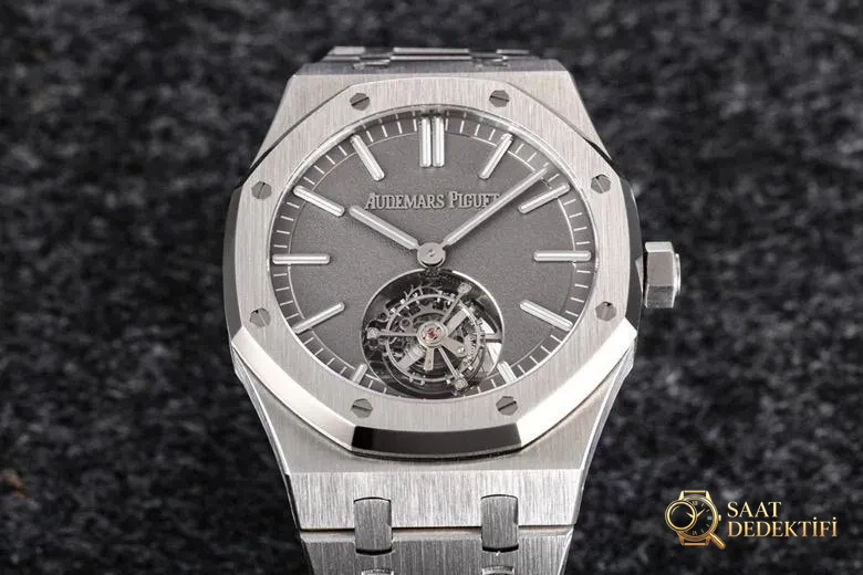 Replika dünyasının zirve yapımı! BBS Factory 2025 gururla sunar — Audemars Piguet Royal Oak otomatik kurulumlu uçan tourbillon kol saati - Makro Kadran ve İndeks İşçiliği