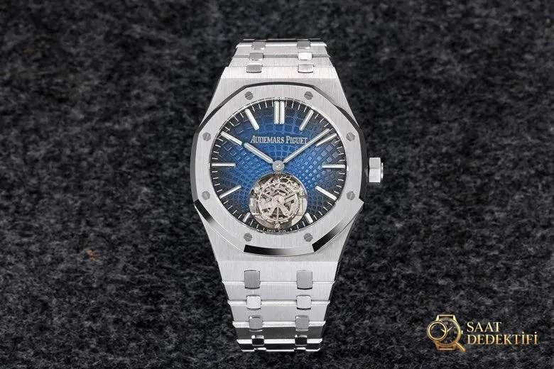 Replika dünyasının zirve yapımı! BBS Factory 2025 gururla sunar — Audemars Piguet Royal Oak otomatik kurulumlu uçan tourbillon kol saati - Kronograf Düğmeleri ve Basış Hissiyatı