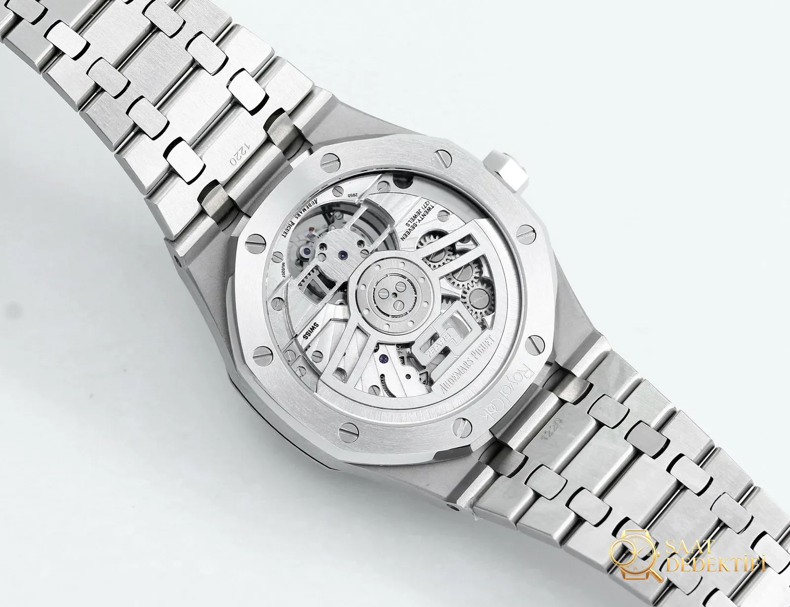 Replika dünyasının zirve yapımı! BBS Factory 2025 gururla sunar — Audemars Piguet Royal Oak otomatik kurulumlu uçan tourbillon kol saati - Kordon Dokusu ve Dikiş Detayları