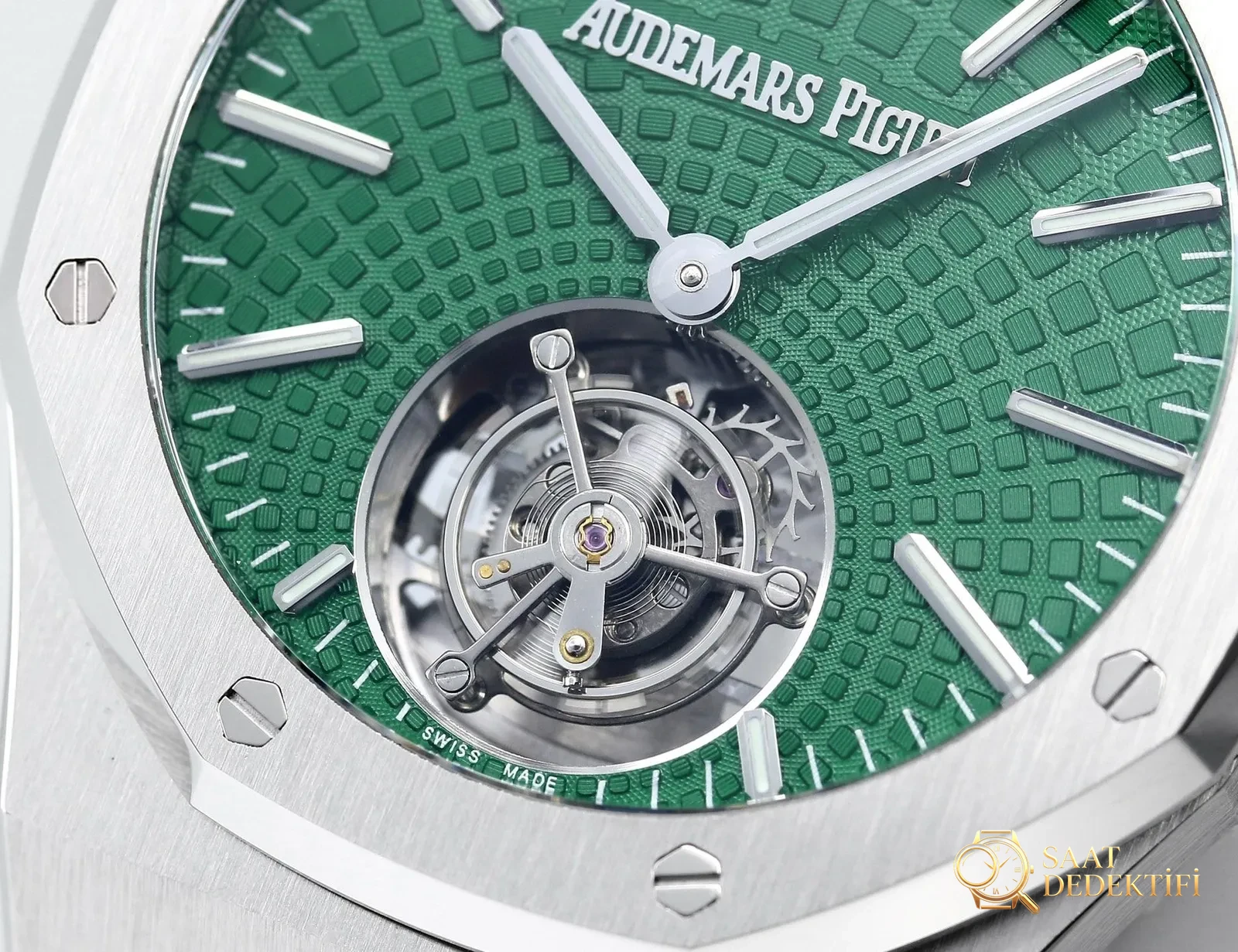 Replika dünyasının zirve yapımı! BBS Factory 2025 gururla sunar — Audemars Piguet Royal Oak otomatik kurulumlu uçan tourbillon kol saati - Klips Yaylı Kilit Emniyeti