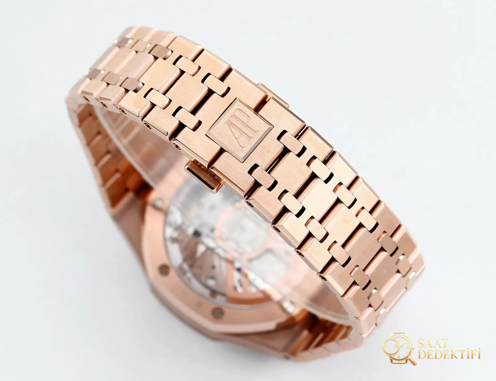 Replika dünyasının zirve yapımı! BBS Factory 2025 gururla sunar — Audemars Piguet Royal Oak otomatik kurulumlu uçan tourbillon kol saati - Kordon Dokusu ve Dikiş Detayları