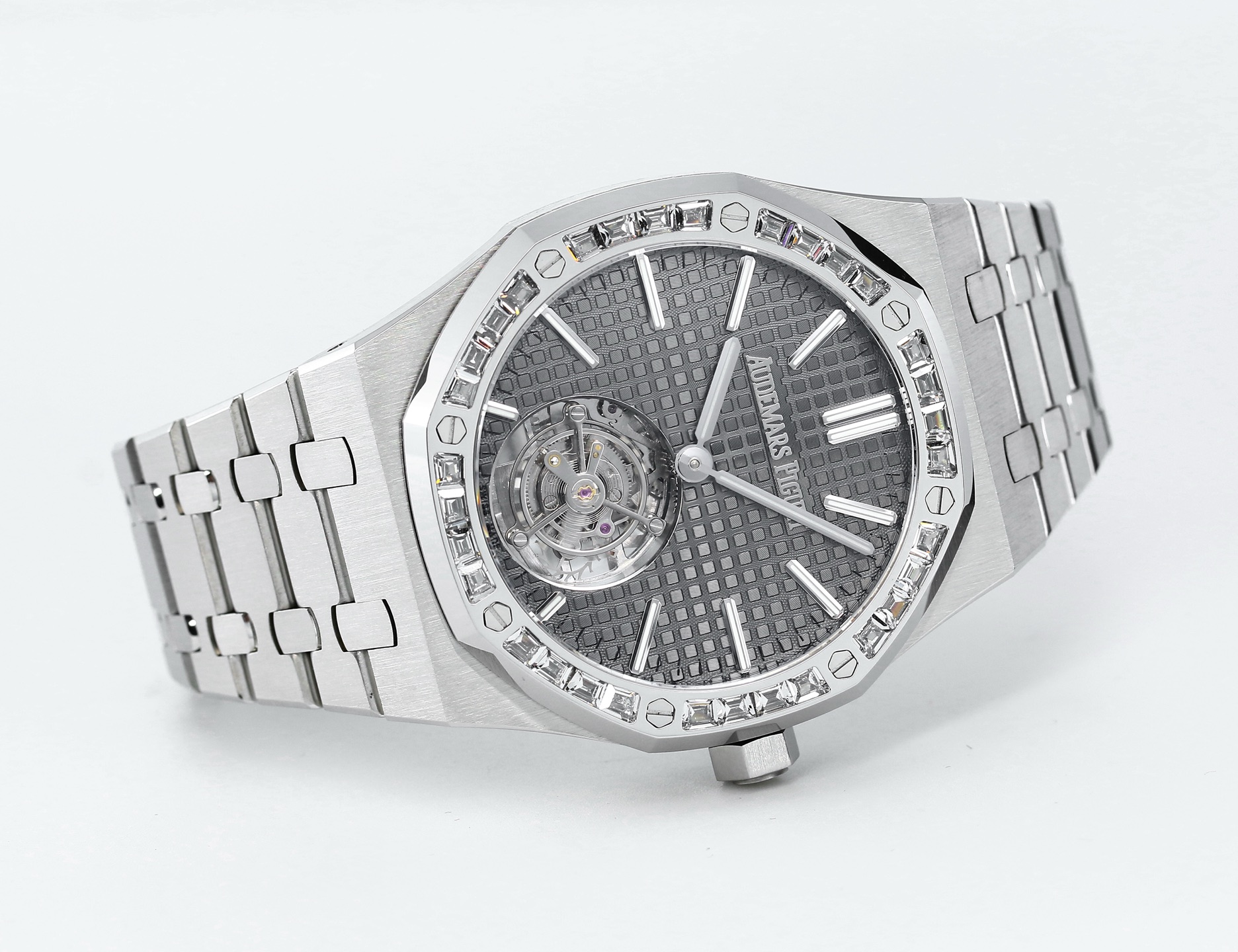 Replika dünyasının zirve yapımı! BBS Factory 2025 gururla sunar — Audemars Piguet Royal Oak otomatik kurulumlu uçan tourbillon kol saati — 74. fotoğraf