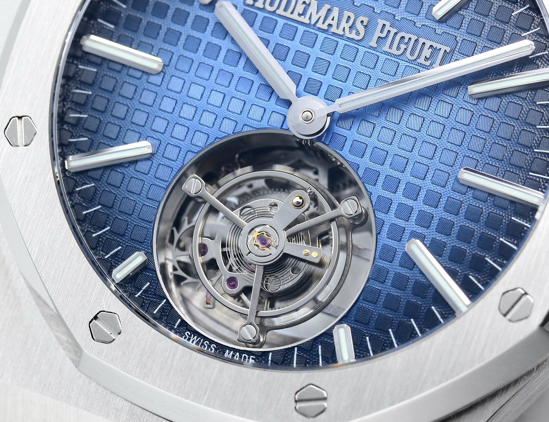 Replika dünyasının zirve yapımı! BBS Factory 2025 gururla sunar — Audemars Piguet Royal Oak otomatik kurulumlu uçan tourbillon kol saati — 85. fotoğraf