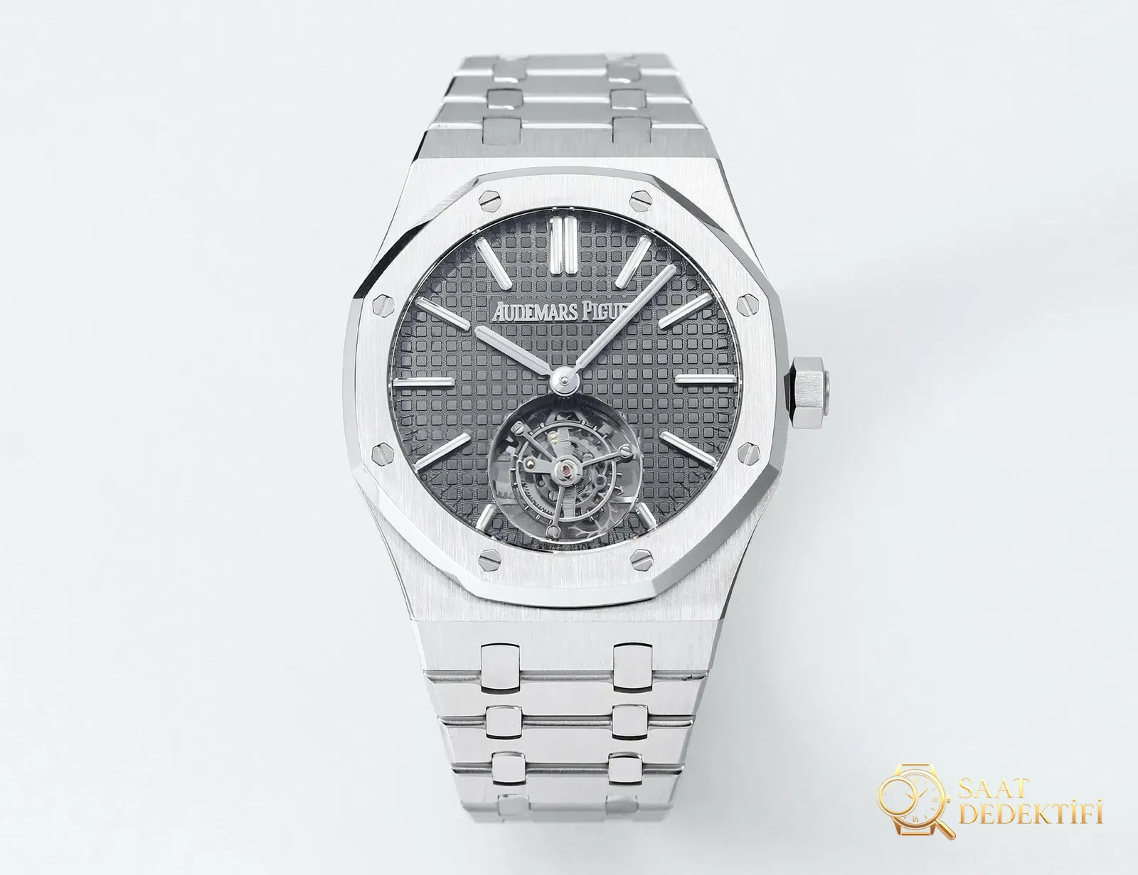 Replika dünyasının zirve yapımı! BBS Factory 2025 gururla sunar — Audemars Piguet Royal Oak otomatik kurulumlu uçan tourbillon kol saati - Saat İbreleri Elmas Kesim Yansımaları