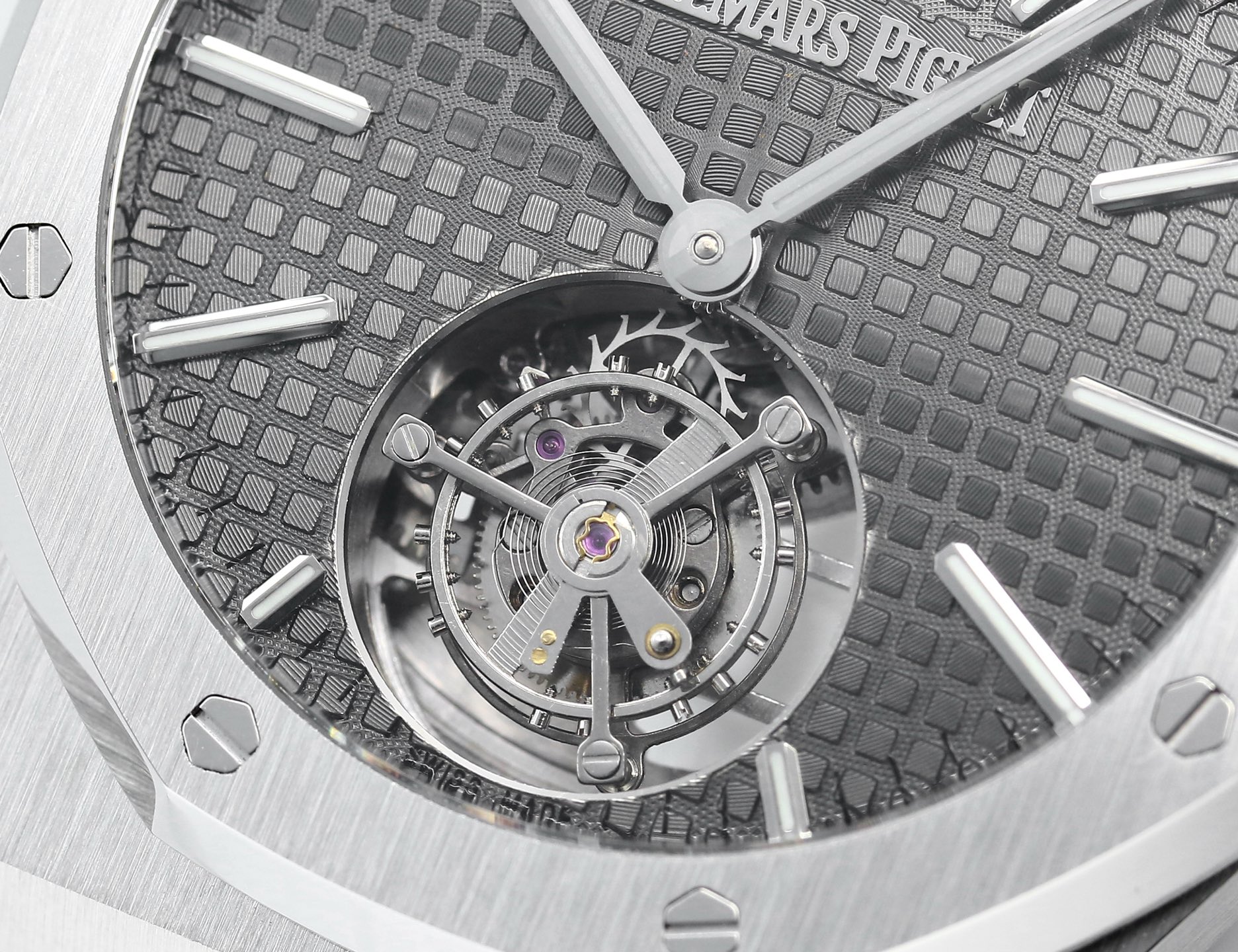 Replika dünyasının zirve yapımı! BBS Factory 2025 gururla sunar — Audemars Piguet Royal Oak otomatik kurulumlu uçan tourbillon kol saati — 96. fotoğraf