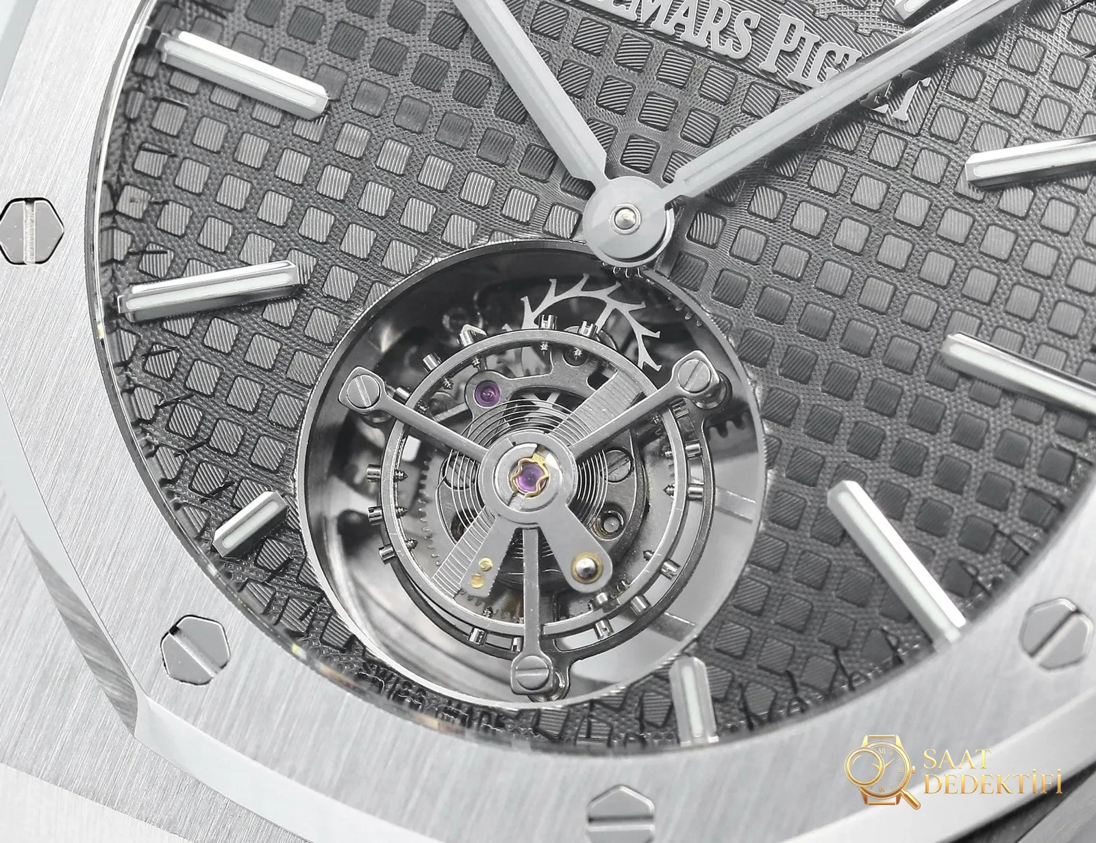 Replika dünyasının zirve yapımı! BBS Factory 2025 gururla sunar — Audemars Piguet Royal Oak otomatik kurulumlu uçan tourbillon kol saati - Çelik Bilezik Esneme ve Tolerans Testi