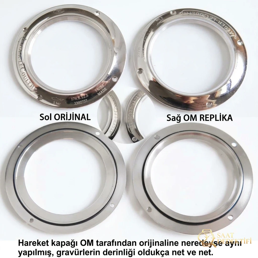 Replika OM Factory Jaeger-LeCoultre Master Tam Ay Fazı Takvimli Kol Saati 1558420 Gerçek-Replika Karşılaştırması ve Orijinal İncelemesi - Bilekte Duruş ve Kasa Orantısı