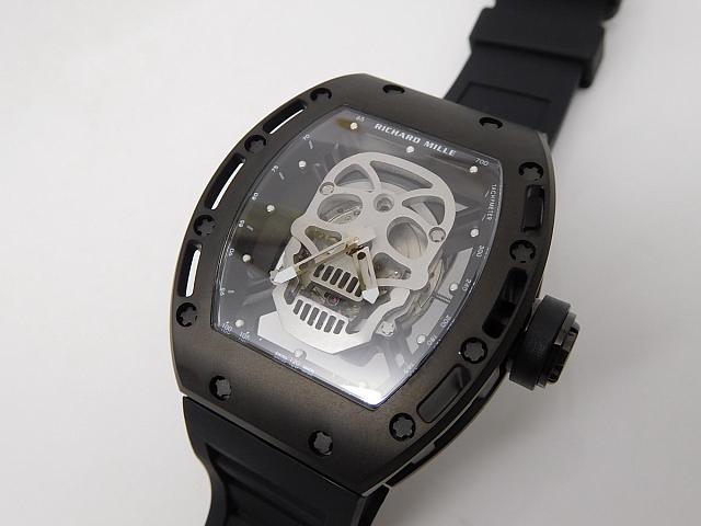 Richard Mille Skull Siyah PVD Saat