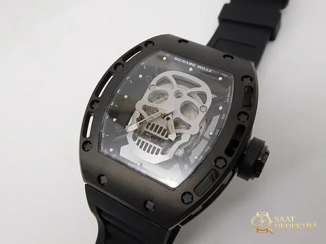 Richard Mille Skull Siyah PVD Saat