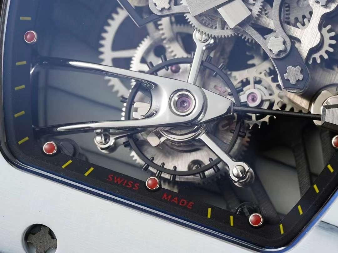 Replika Richard Mille RM27-02 Nadal Tourbillon'un orijinaline yakınlığı nasıl? — 6. fotoğraf