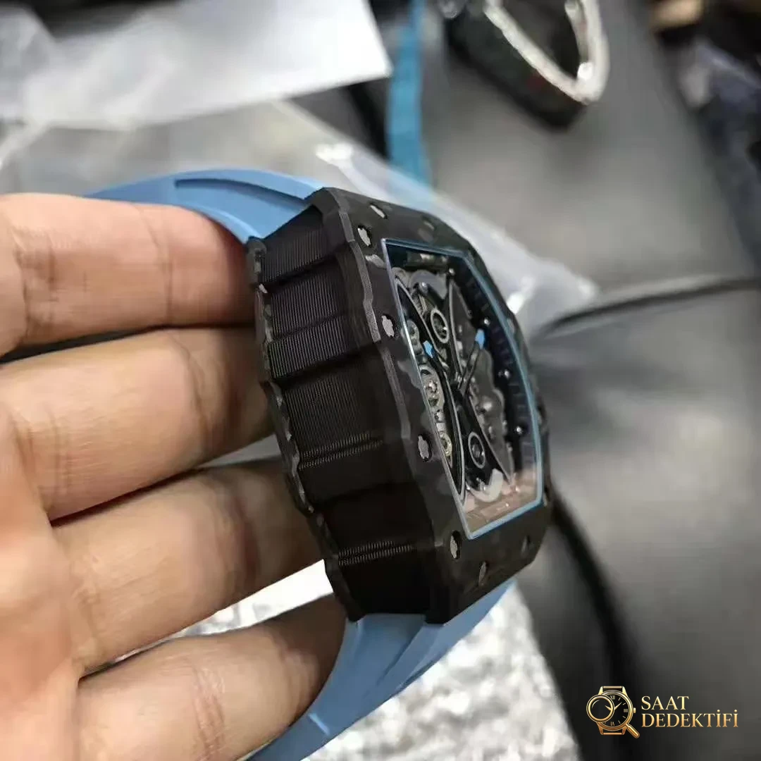 Replika Richard Mille RM53-01 Dövme Karbon Kasa