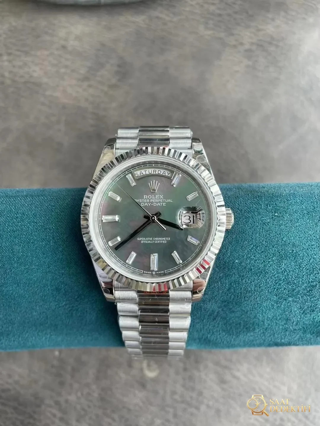 Rolex Day-Date EW Factory Review – Vorderansicht und Gehäusedesign