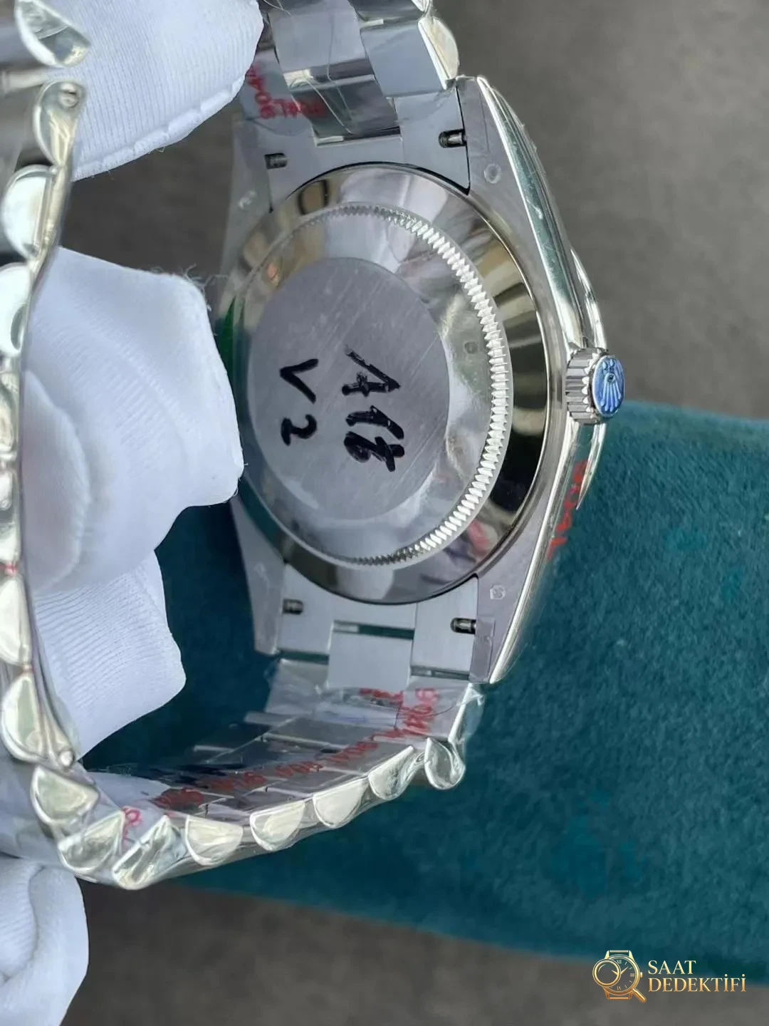Rolex Day-Date-Gehäuserückseite