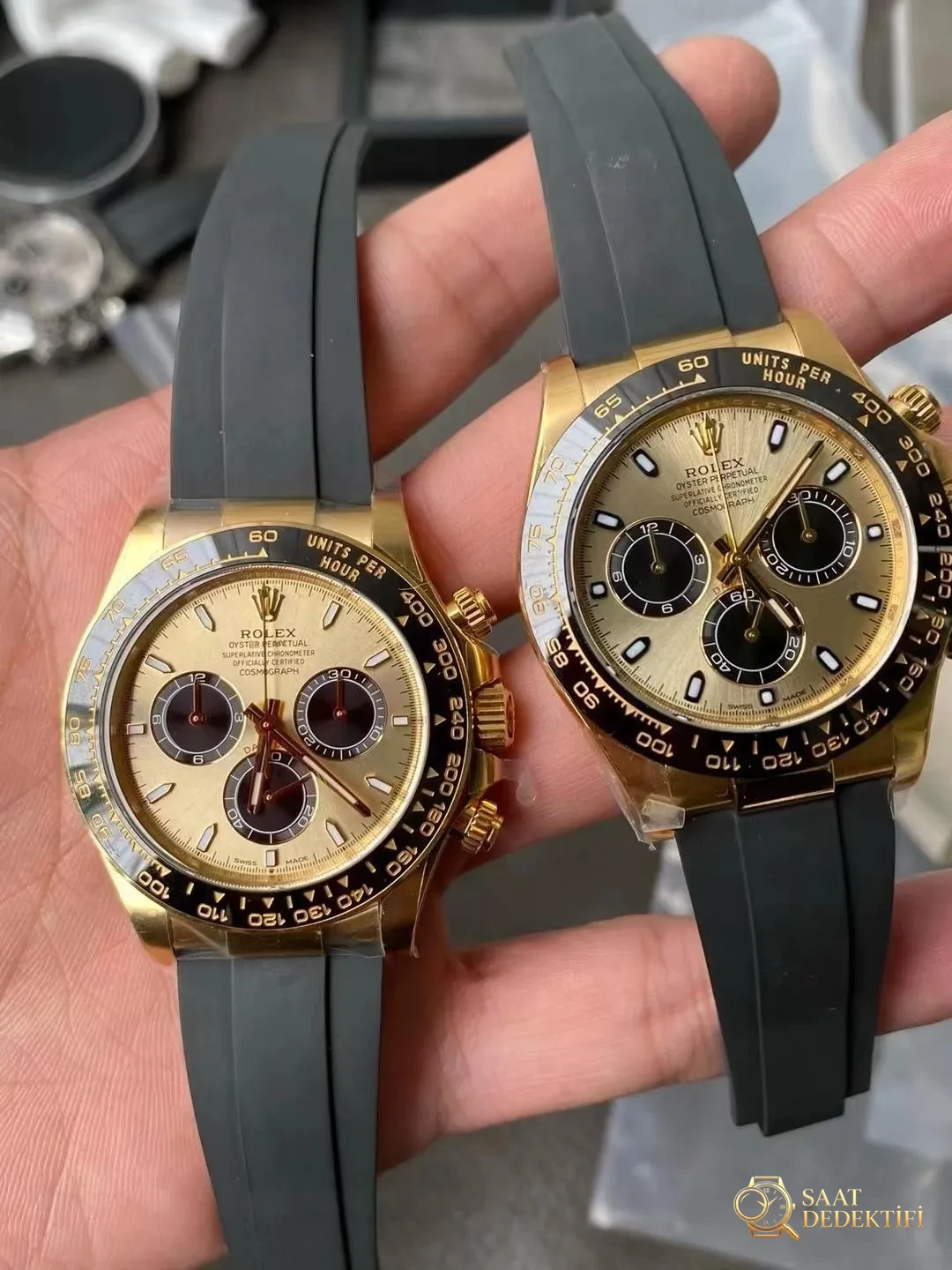 Replika Rolex Daytona: 126518 vs 116518 - Kadran Detayı ve Bezel İşçiliği