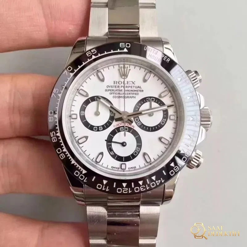 Replika Daytona N Factory JF Factory AR Factory hangisi daha iyi? Her versiyonun artıları ve eksileri neler? - Kasa Profili ve Kurma Kolu İncelemesi