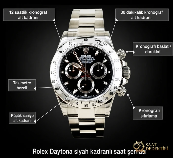 Replika Daytona N Factory JF Factory AR Factory hangisi daha iyi? Her versiyonun artıları ve eksileri neler? - Kordon Dokusu ve Dikiş Detayları
