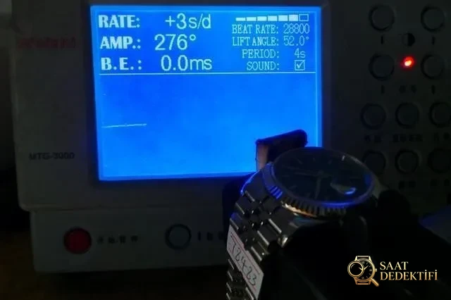 Тест механизма Rolex Datejust