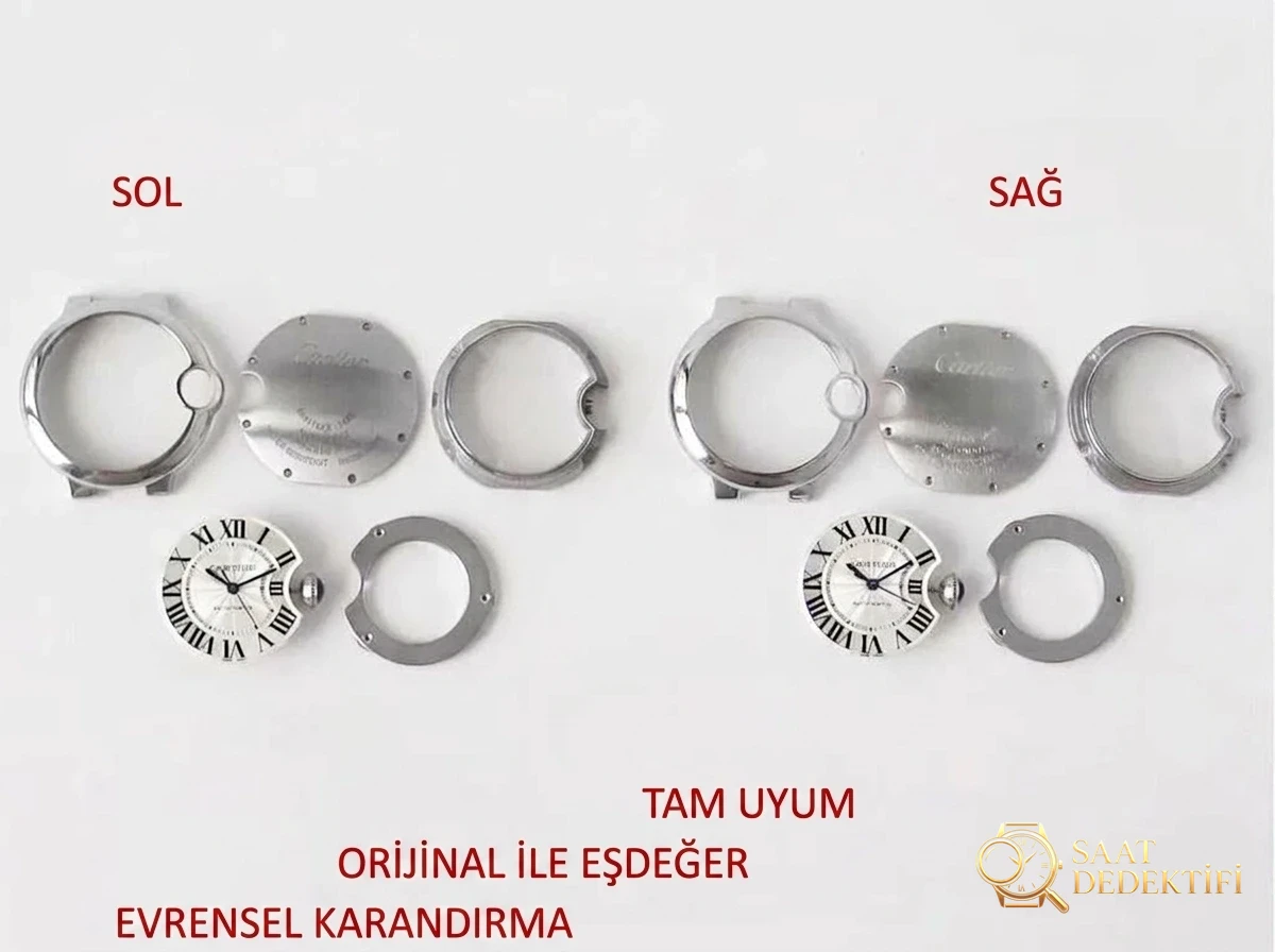 Replika saat AF Factory Cartier Ballon Bleu 33 mm ilk bakışta belli oluyor mu? - Genel Açı ve Estetik Duruş