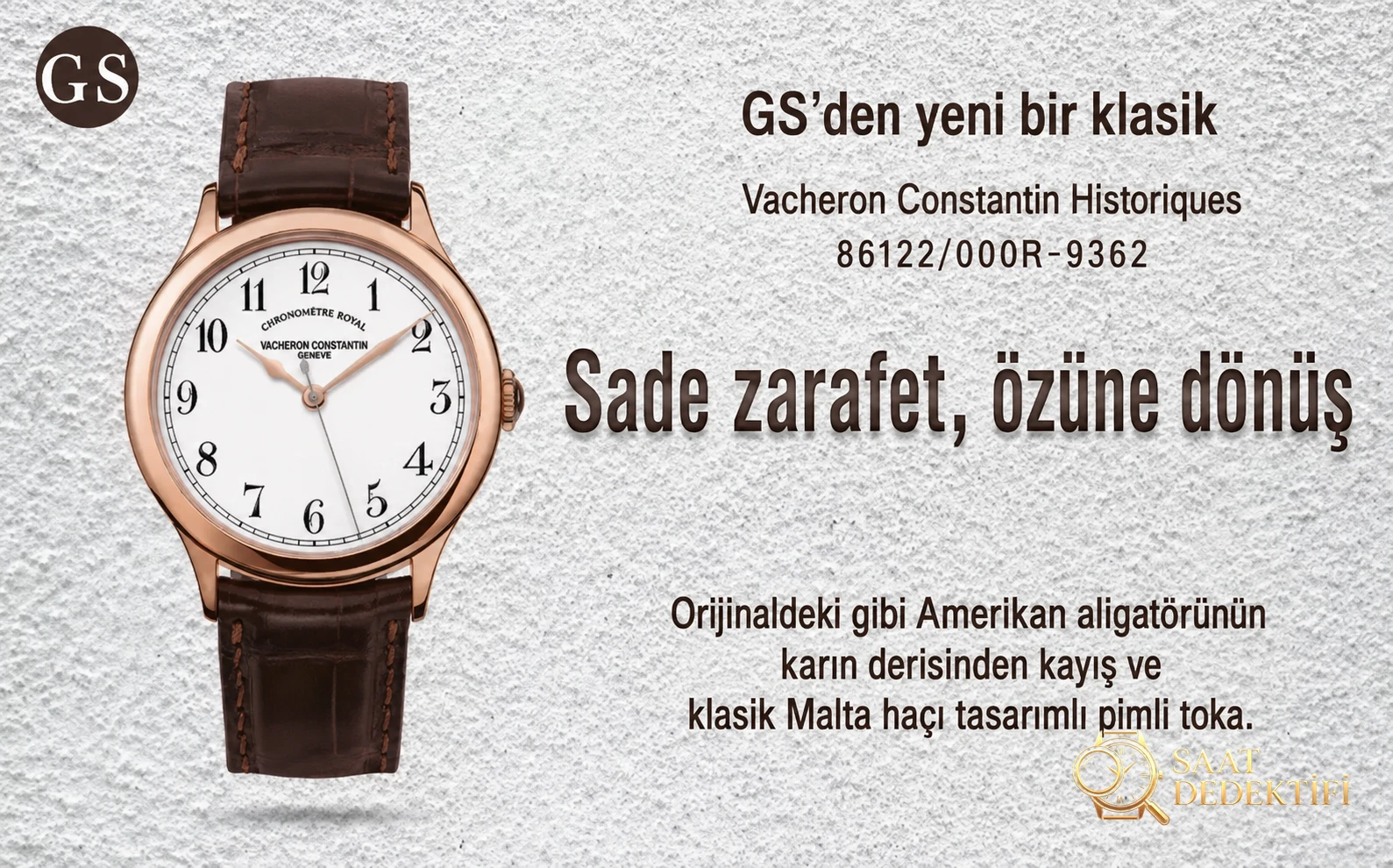 Replika saat GS Factory Vacheron Constantin tarihi başyapıtı 86122 fiyatı ne kadar? Almaya değer mi? - Kadran Detayı ve Bezel İşçiliği