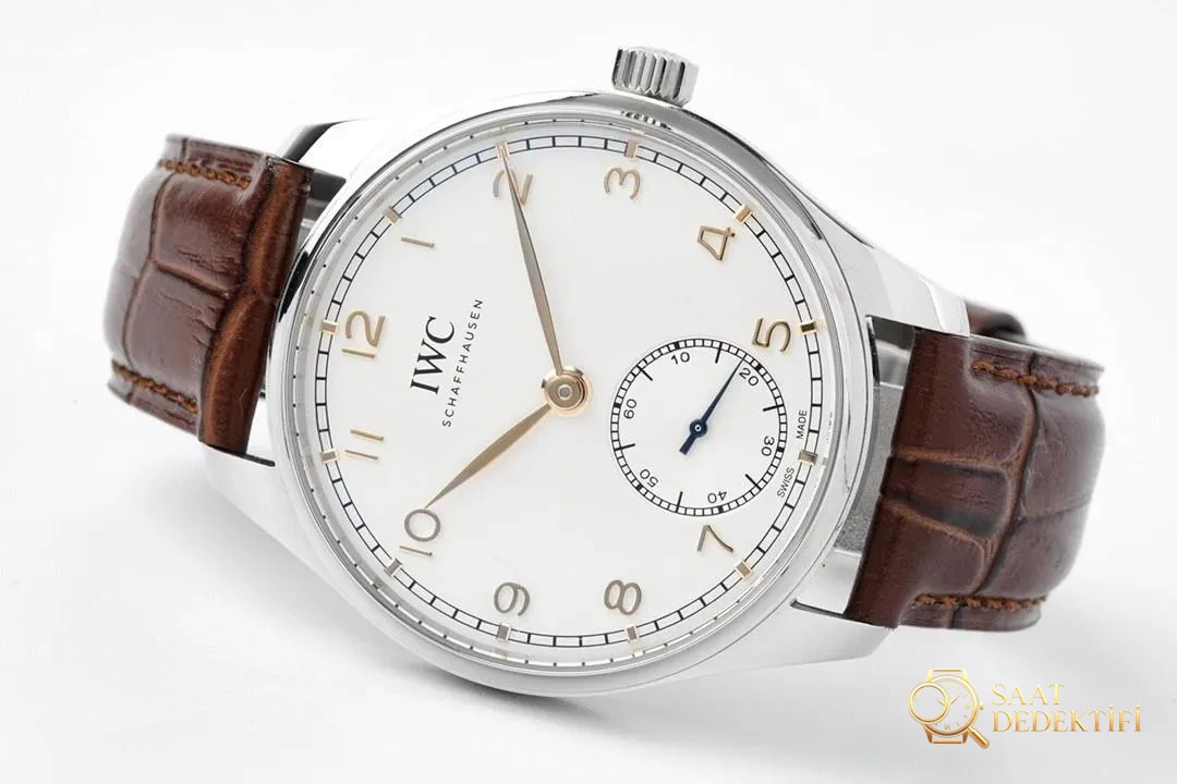 Replika Saat ZF Factory 2020 IWC Yeni Portugieser Küçük Üç İğneli 40 Serisi IW358303 - Arka Kapak ve Mekanizma Detayı