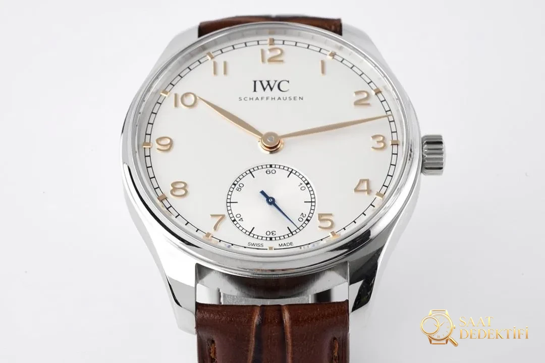 Replika Saat ZF Factory 2020 IWC Yeni Portugieser Küçük Üç İğneli 40 Serisi IW358303 - Bilezik, Toka ve Klips Mekanizması