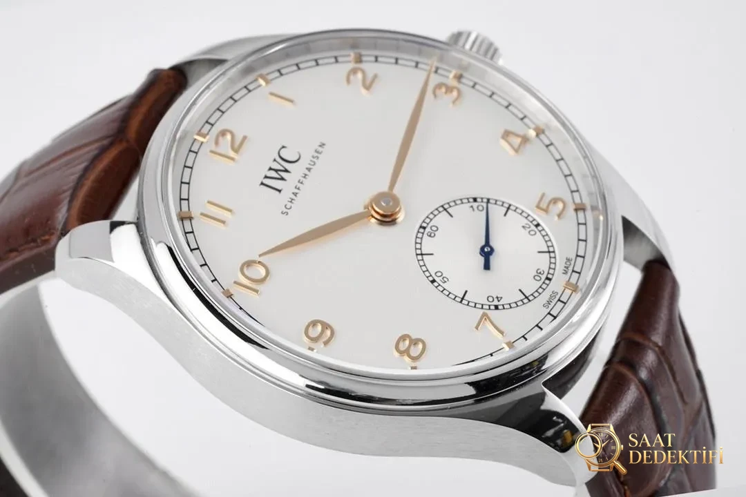 Replika Saat ZF Factory 2020 IWC Yeni Portugieser Küçük Üç İğneli 40 Serisi IW358303 - Klips Kilidi ve Lazer Damgalar