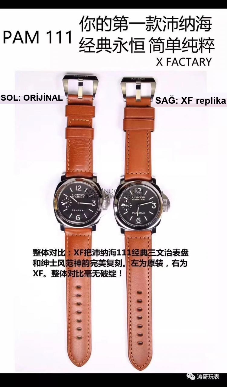 Retro girişe ideal seçim: XF Factory Panerai PAM111 gerçek-replika karşılaştırması ve incelemesi — 10. fotoğraf