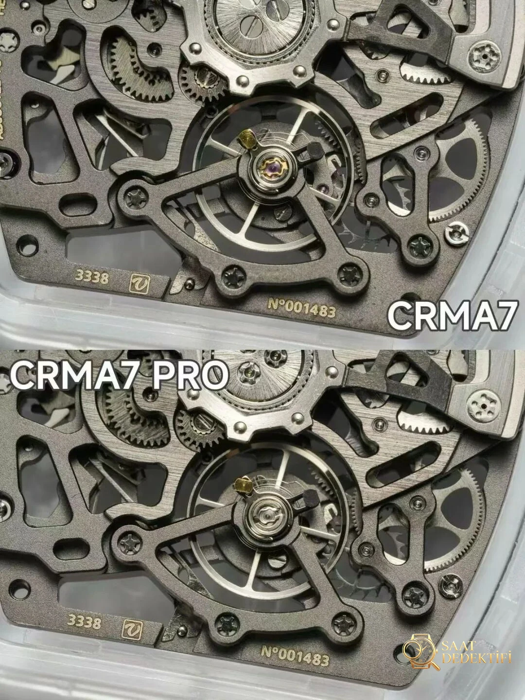 CRMA7 PRO Balans Çarkı ve Şok Emici Makro Detay Fotoğrafı