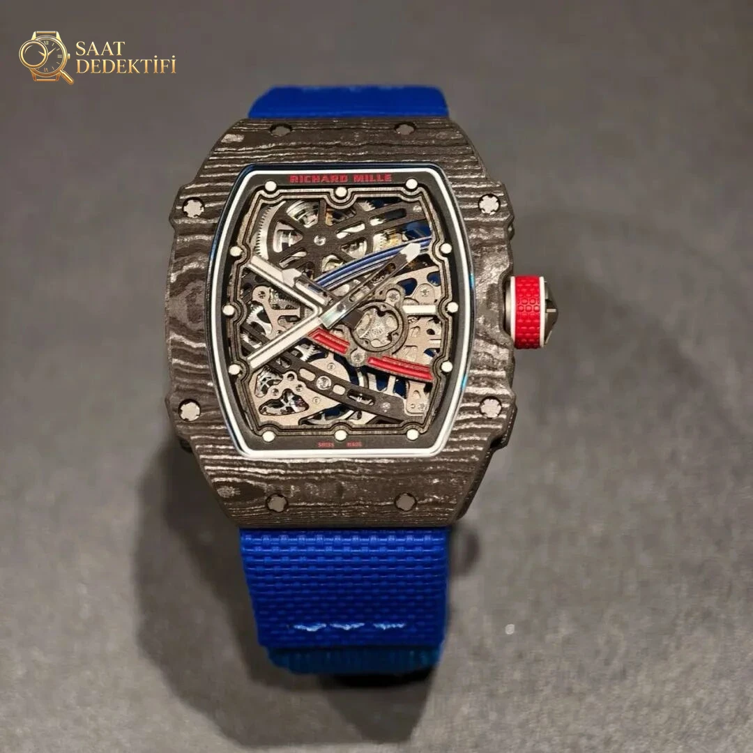 RF Factory Richard Mille RM 67-02 Alexis Pinturault Karbon TPT Ön Yüz İncelemesi