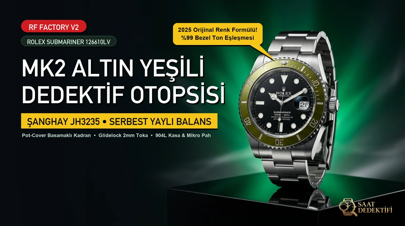 RF Factory Rolex Submariner 126610LV MK2 Starbucks V2 Kapak Görseli