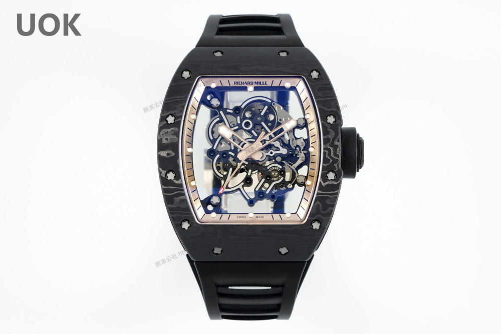 Richard Mille RM055 skeleton kol saati serisi — 1. fotoğraf