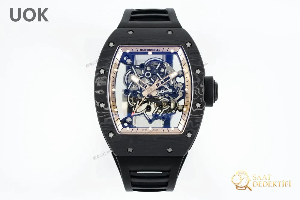Richard Mille RM055 İncelemesi - Ön Görünüm ve Kasa Tasarımı