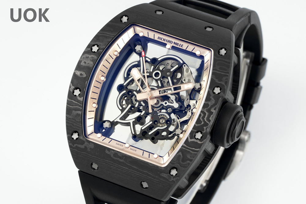 Richard Mille RM055 skeleton kol saati serisi — 3. fotoğraf