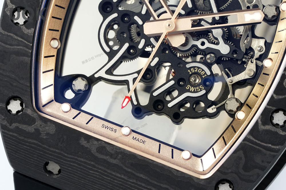 Richard Mille RM055 skeleton kol saati serisi — 4. fotoğraf