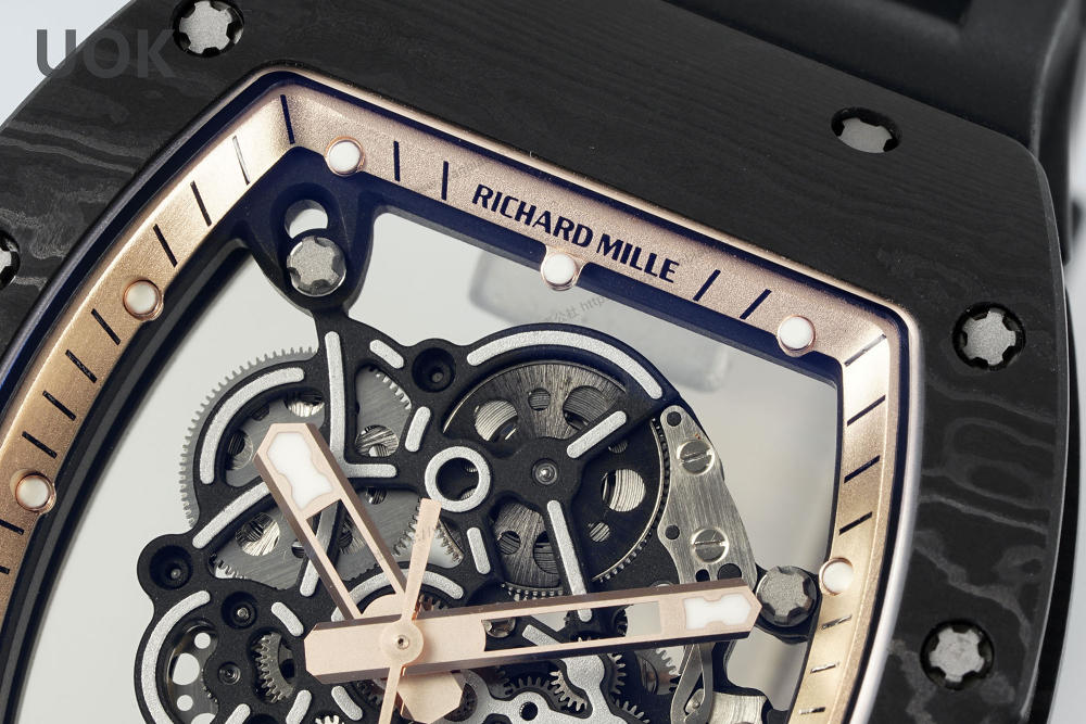 Richard Mille RM055 skeleton kol saati serisi — 5. fotoğraf