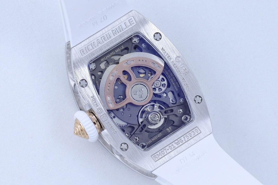 [Richard Mille RM07-1 Kırmızı Dudak - Siyah Dudak Serisi-Bilekte Açan Mekanik Gül] — 8. fotoğraf