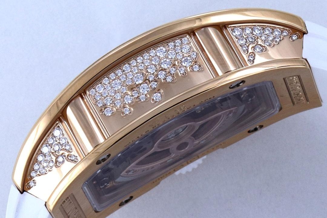 [Richard Mille RM07-1 Kırmızı Dudak - Siyah Dudak Serisi-Bilekte Açan Mekanik Gül] — 17. fotoğraf